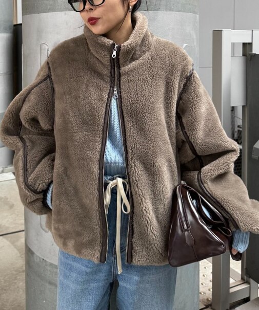 マルチウェイボアスタンドジャケット