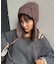 耳付きあったかニット帽