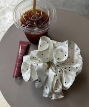 lilドットボリュームシュシュ