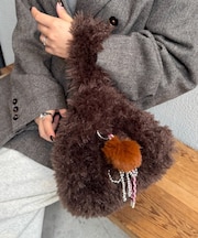 カラビナ付きボアマルシェBAG