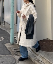 【willow】中綿ダッフルロングコート