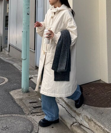 【willow】中綿ダッフルロングコート