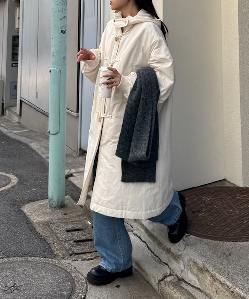 【willow】中綿ダッフルロングコート