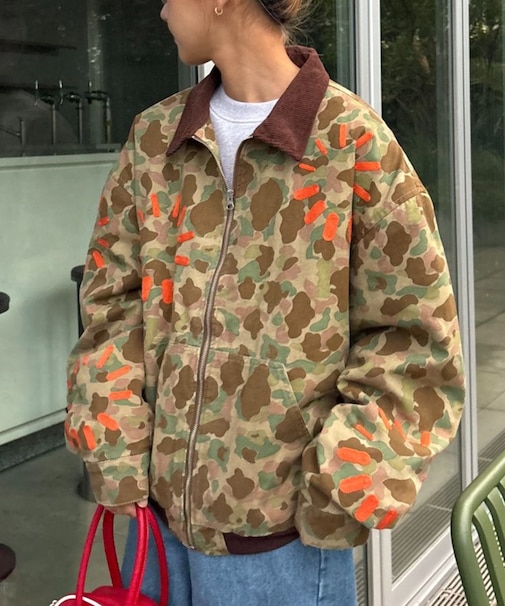 【SOUNDS GOOOOD】加工ダック中綿ブルゾン