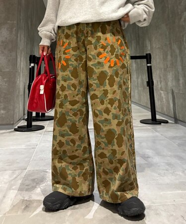 【SOUNDS GOOOOD】加工ダックフリンジパンツ