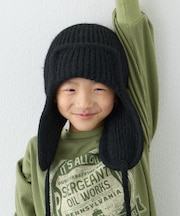 【KIDS】耳付き2WAYニット帽