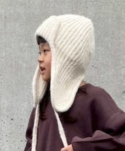 【KIDS】耳付き2WAYニット帽
