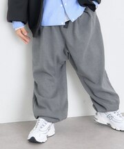 【KIDS】【ジュニアサイズあり】ゆるだぼベルト付きイージーパンツ
