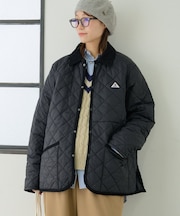 【軽量/洗える】【GEVACO】キルトミドルコート