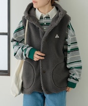 【GEVACO】ボアフリースフードベスト