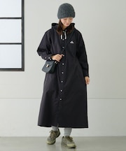 【GEVACO】フーディーシャツワンピース