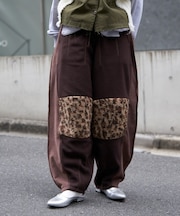 【etsinta/エシンタ】リメイクフリースカーブパンツ