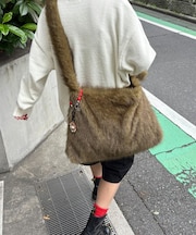 ファーショルダーBAG