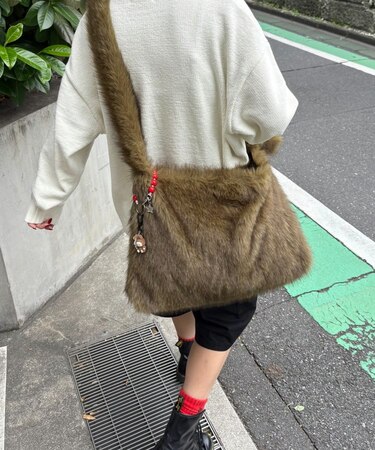 ファーショルダーBAG