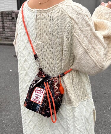 【SOUNDSGOOOOD】ゴブラン巾着バッグ