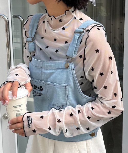 ☆H.Sフロッキー星柄シアートップス｜チャオパニックティピーの通販