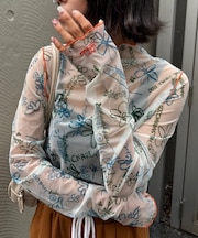 ★H.S落書き柄アートップス