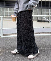 フェザーフリンジナロースカート