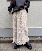 フェザーフリンジナロースカート