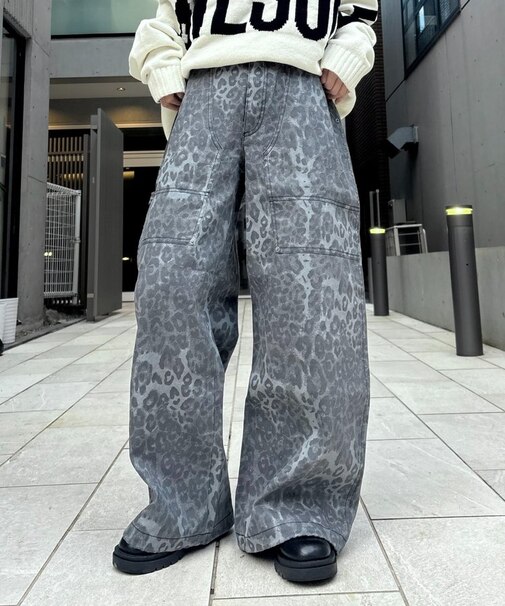 【UNISEX】アソート柄ブッシュパンツ