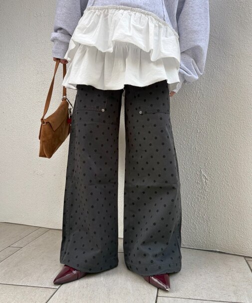 【UNISEX】アソート柄ブッシュパンツ