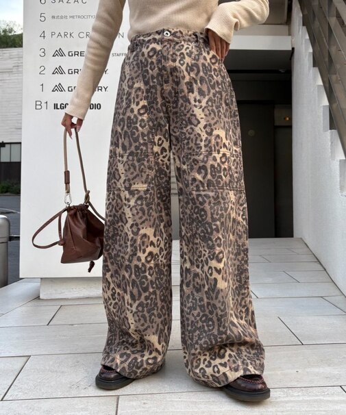 【UNISEX】アソート柄ブッシュパンツ