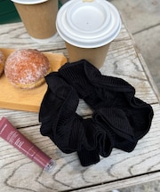 lilコーデュロイボリュームシュシュ