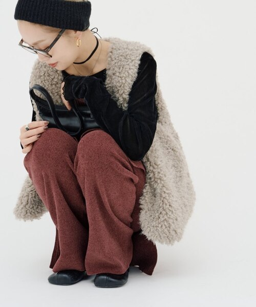 チャオパニックティピー　pon企画　ファーベスト　ブラウン WEB限定】PON企画ファーベスト｜チャオパニックティピーの通販｜&mall