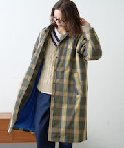 【GEVACO】中綿ステンカラーロングコート