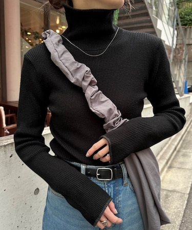 【15色展開】アンチピリング配色ステッチタートル