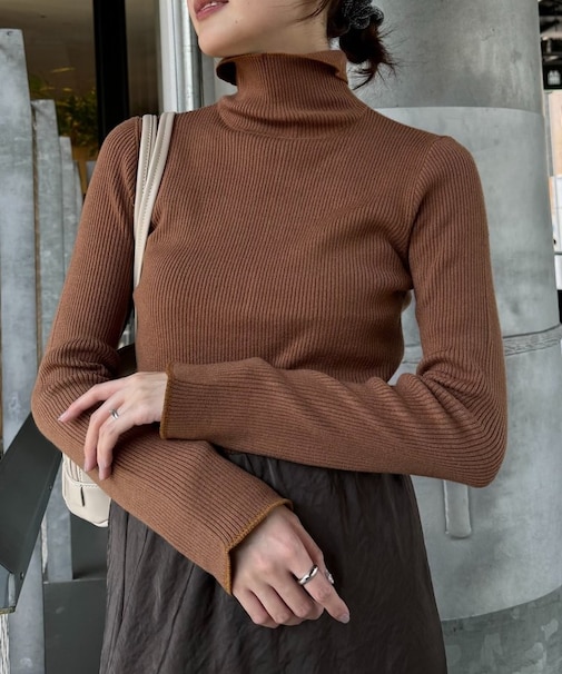 【15色展開】アンチピリング配色ステッチタートル