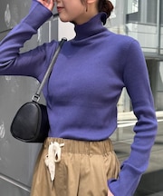 【15色展開】アンチピリング配色ステッチタートル