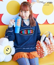 【wigglewiggle】アソート柄メロウフーディー