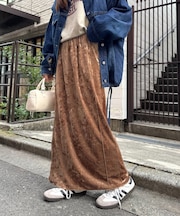 クラッシュベロアメロウ切替スカート