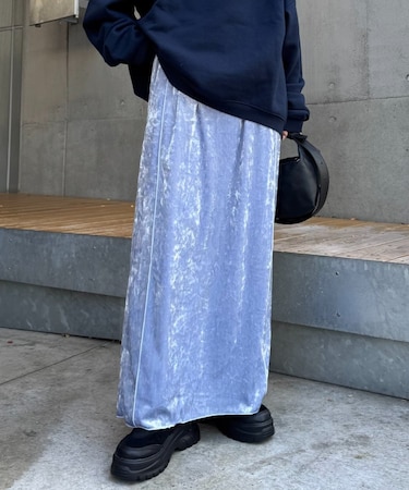 クラッシュベロアメロウ切替スカート