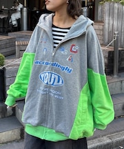 【SOUNDS GOOOOD】パイル切り替えパーカー