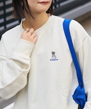 DOGS刺繍ロゴプリントスウェット