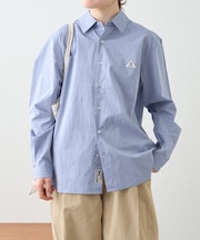 【GEVACO】レギュラーカラープレーンシャツ