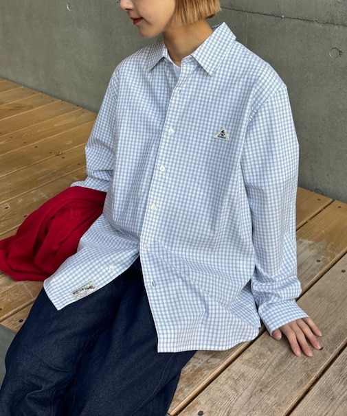 【GEVACO】レギュラーカラープレーンシャツ