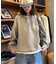 【UNISEX】スプレー加工ヘンリースナップフーディー
