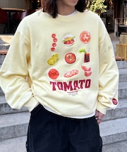 【SOUNDS GOOOOD】ベジタブルプリントパウダー加工スウェット