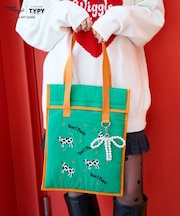 【wiggle wiggle】フラップ縦型トートバッグ/PCケース