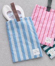 【KIDS】≪セレモニーフェア対象≫ストライプ柄上履き入れ