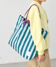 【KIDS】≪セレモニーフェア対象≫ストライプ柄レッスンBAG