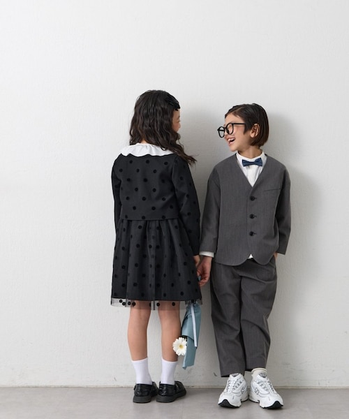 紺ブレザー(女の子向け)(110-130cm)｜コムサイズムの通販｜&mall