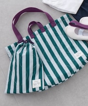 【KIDS】≪セレモニーフェア対象≫ストライプ柄マルチウェイ巾着袋