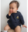 【BABY】DOG刺繍スウェットロンパース/WEB限定カラーあり