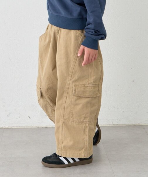 【KIDS】カーゴカーブパンツ/デニム/チノ/迷彩柄