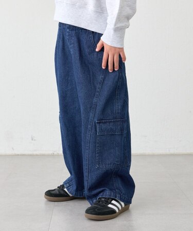 【KIDS】カーゴカーブパンツ/デニム/チノ/迷彩柄