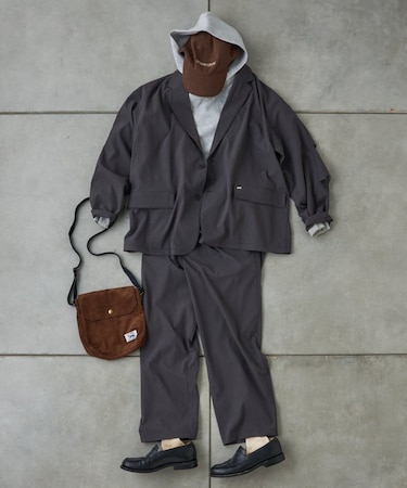 【molmol】ドライバーズワイドジャケット/ミノテックリップ